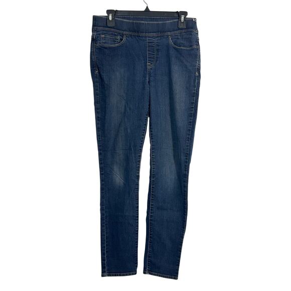 Levi’s pull-on blue stretchy jeans size 8 - Picture 1 of 6